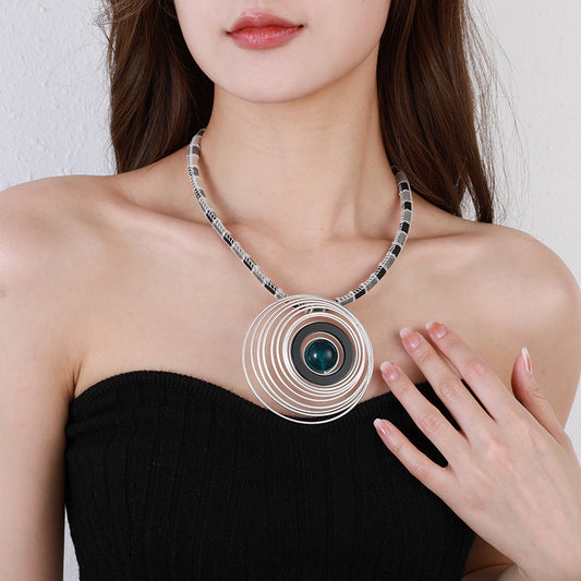 New versatile fashion necklace thread high-end short URL simple jewelry